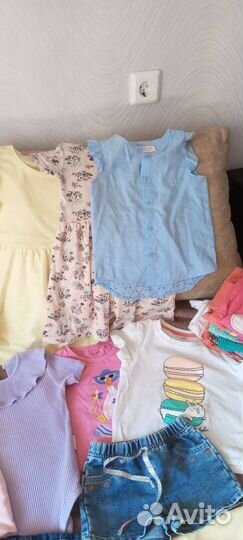 Вещи пакетом на девочку 98