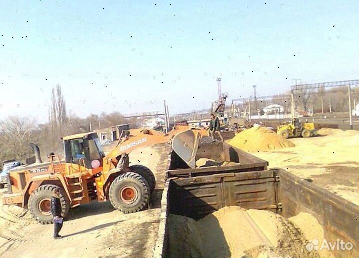 Песок карьерный