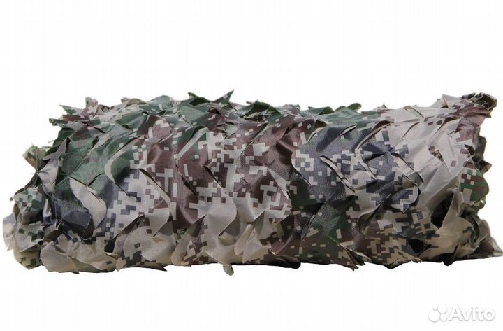 Маскировочная сетка Сухая трава Камыш Туман