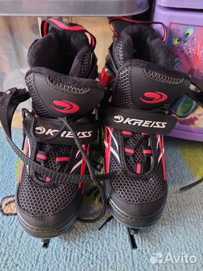 Коньки детские раздвижные