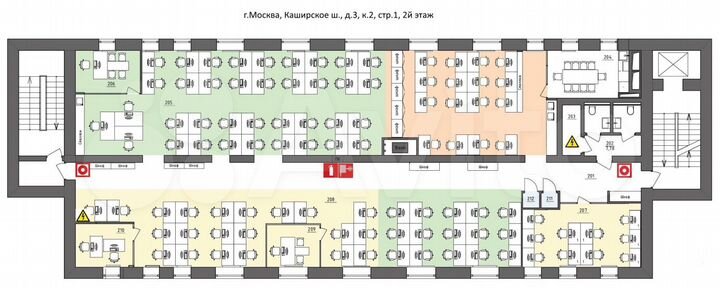 Здание А класса на Нагатинской, 2990 м²