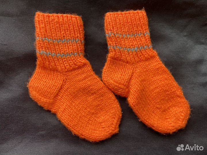 Носки вязаные ручной работы детские