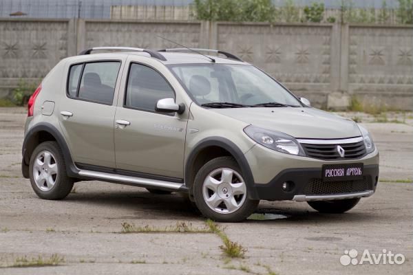 Молдинги дверей Renault Sandero Stepway 2009-20