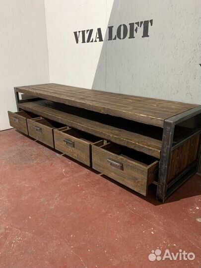 Тумба под тв лофт