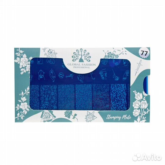 Диск для стемпинга Global Fashion #-77