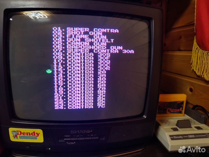 Картридж dendy super contra