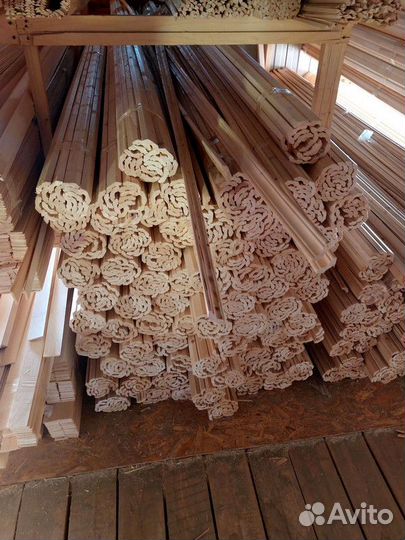 Плинтус из хвои