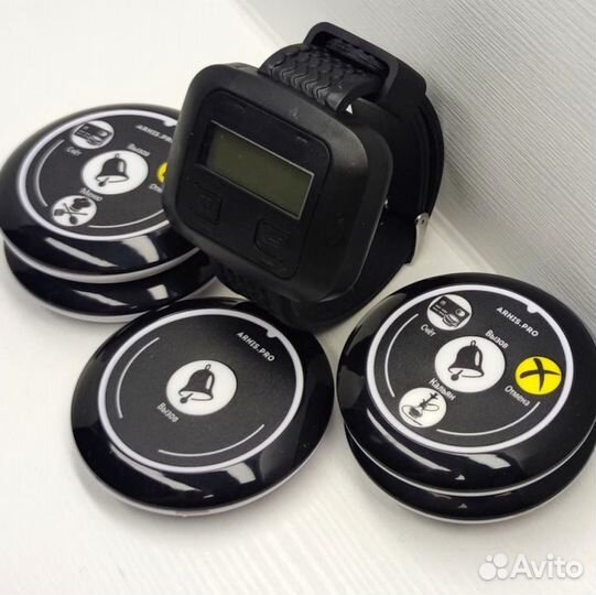 Кнопка вызова мед персонала, врача и часы пейджер