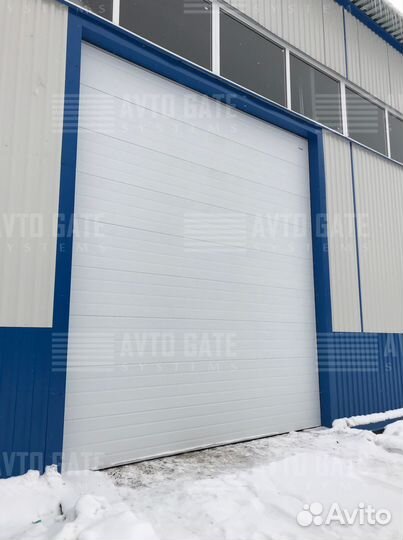 Секционные ворота гаражные