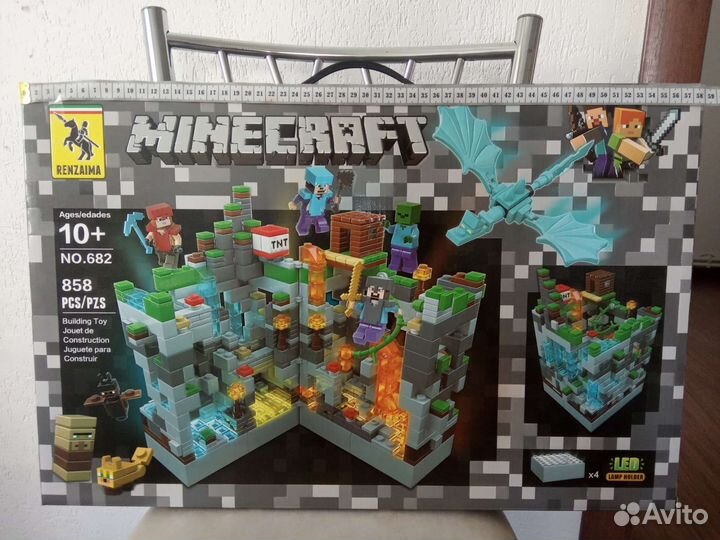 Lego minecraft фигурки