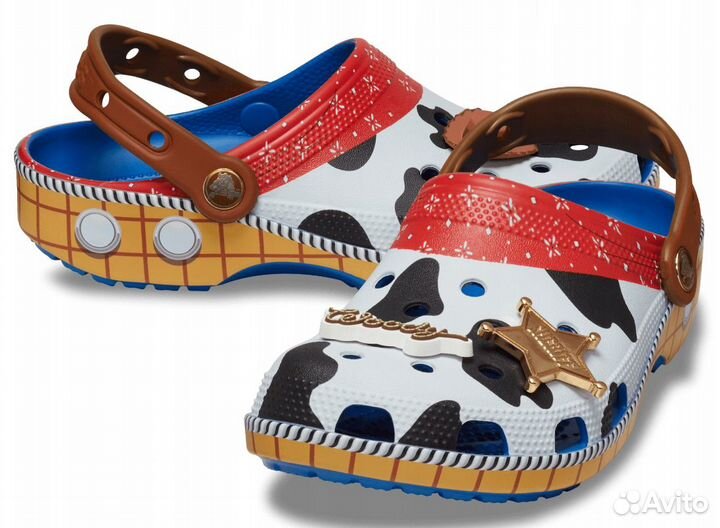 Мужские тапочки Crocs Toy Story Sheriff Woody