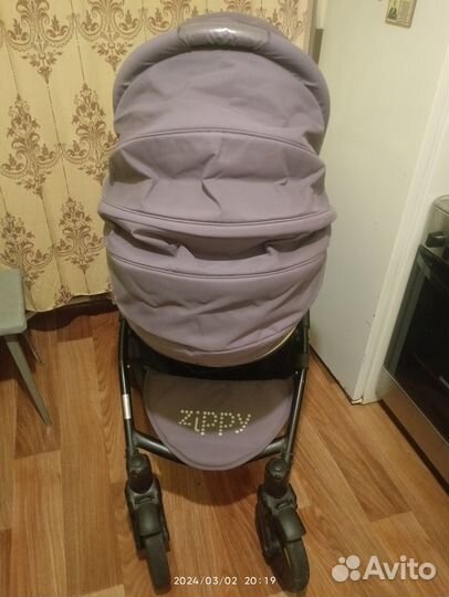 Коляска 3 в 1 Zippy