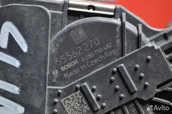 Дроссельная заслонка opel Corsa D