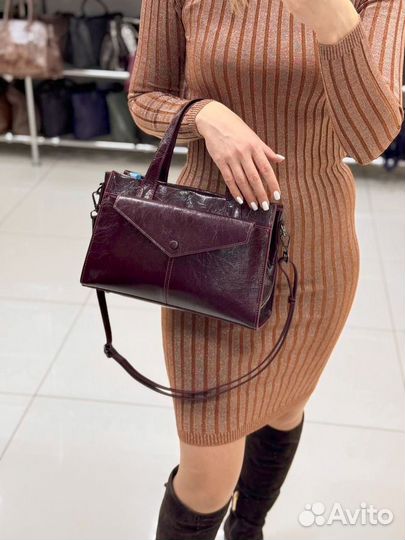 Сумка натуральная кожа