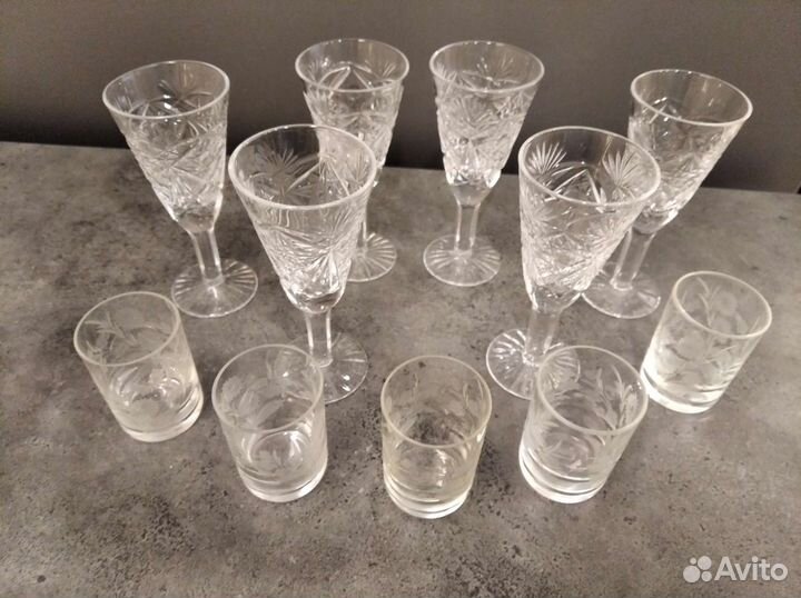 Винтаж. Рюмки и стопки