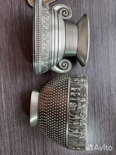 Ваза Египет металл чеканка