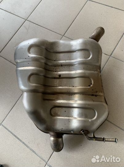 Глушитель VAG на Skoda Octavia A7