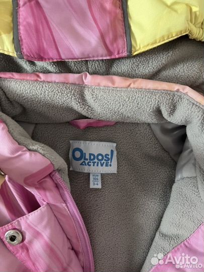 Зимний комбинезон для девочки 104