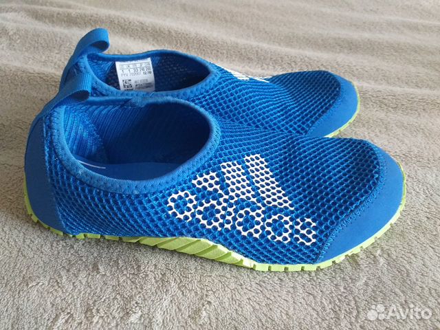 Коралловые тапочки Adidas детские р-р 33