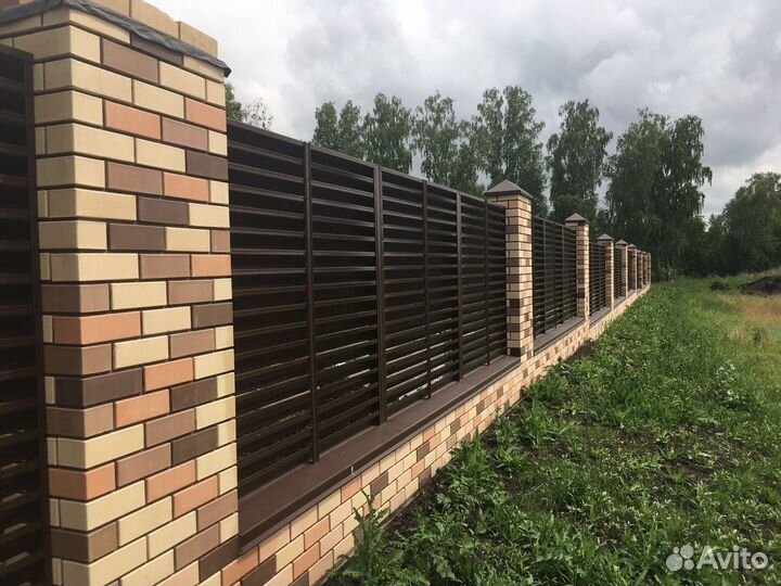 Забор жалюзи Еврозабор