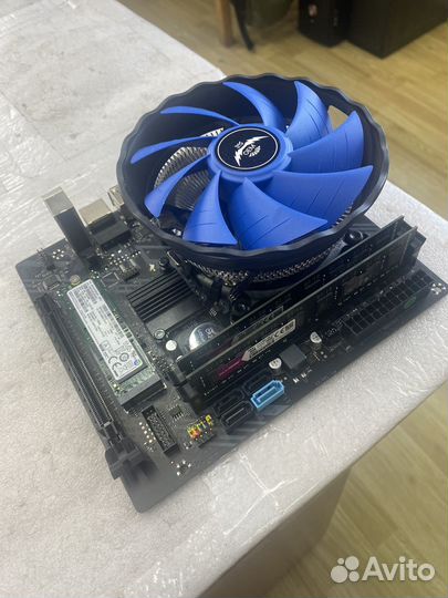 Материнская плата с процессором i5+ озу 16 гб