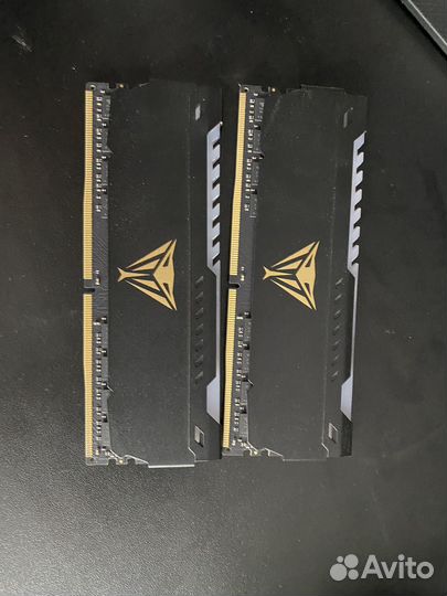 Озу patriot viper rgb 32g ddr4 3600