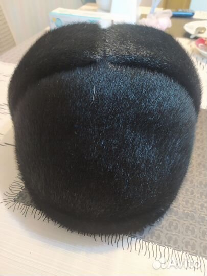 Меховая мужская кепка из норки