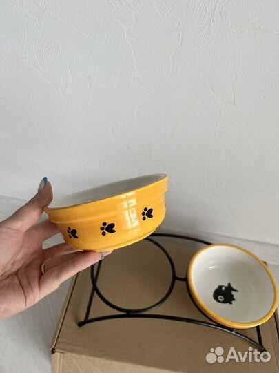 Миски для кошек керамические