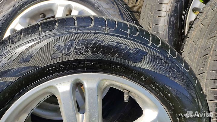 Комплект летних шин Cordiant на литых дисках