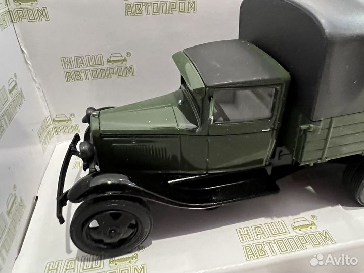 Масштабная модель газ-аа с тентом