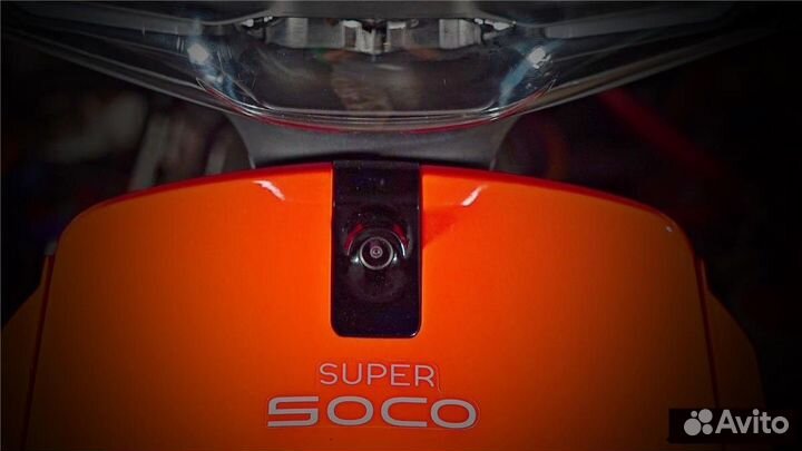 Скутер super soco CUX 60В/30ач