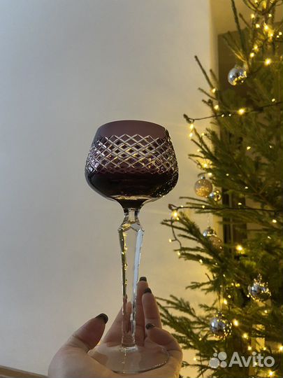 Хрустальные бокалы гдр