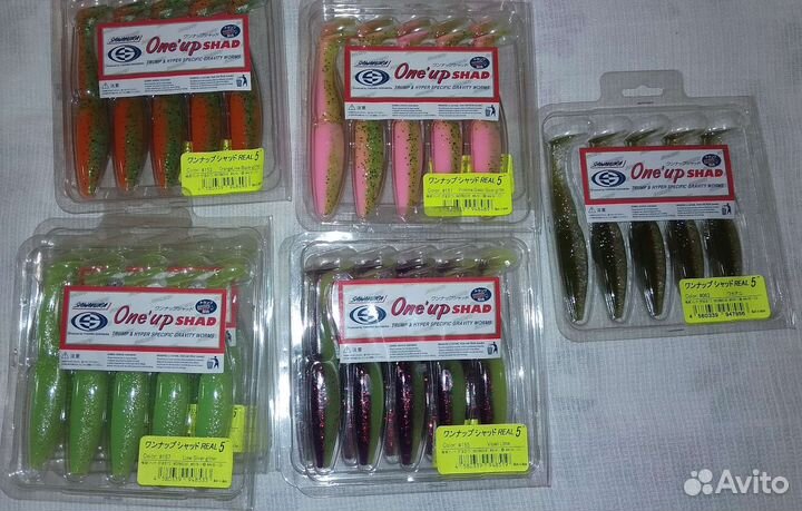 Силиконовые приманки Keitech,Sawamura(оригинал)