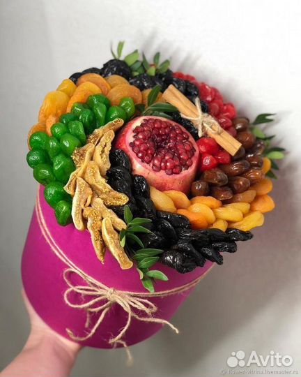 Букеты из сухофруктов