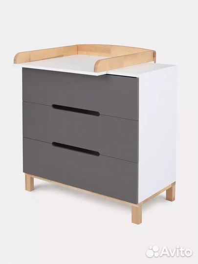 Пеленальный комод Rant Indy (Moon Grey)