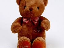 Мягкая игрушка «Медведь» с бантом и сердцем