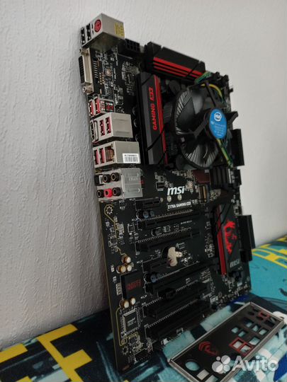 Материнская плата Z170 с процессором