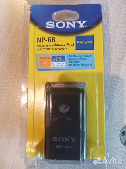 Аккумулятор Sony NP-68