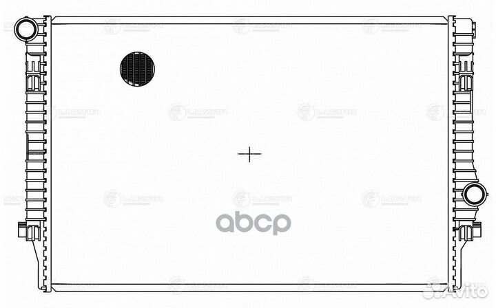 Радиатор охл. Luzar Skoda Octavia A7 (13) /VW