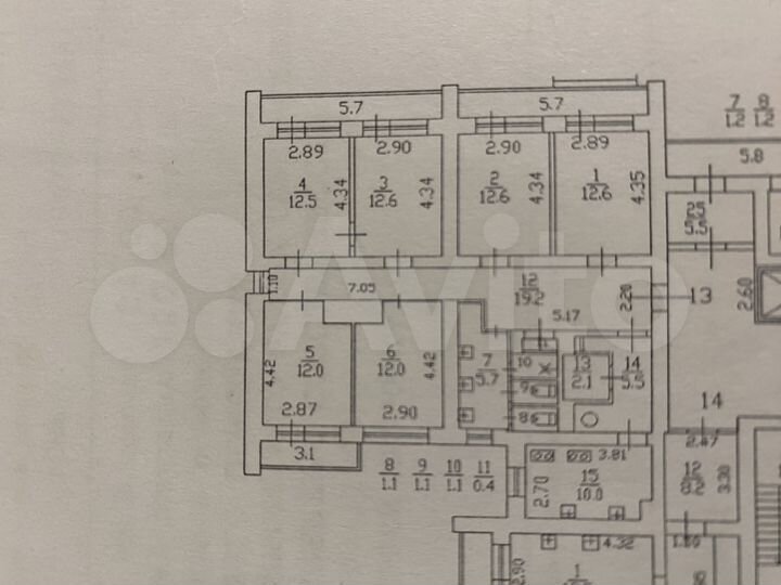 6-к. квартира, 120,5 м², 5/16 эт.