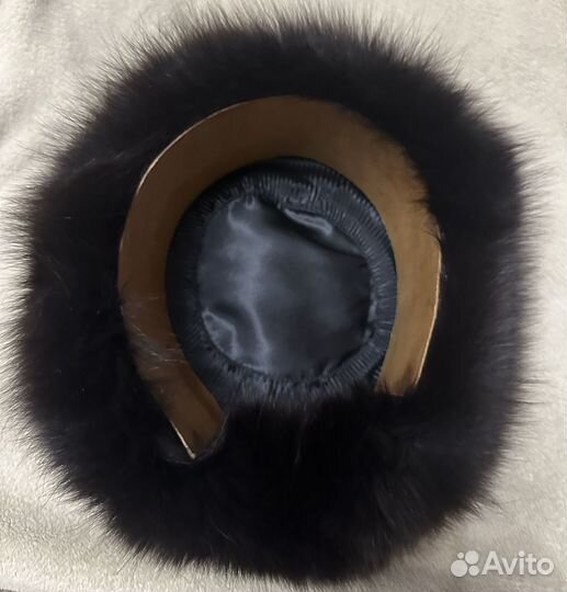 Шапка женская из меха норки