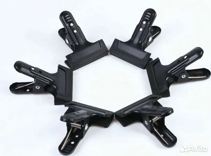 Зажим для фото фонов - прищепка, металл