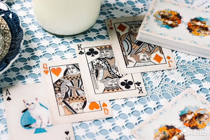 Игральные карты Blue Kittens