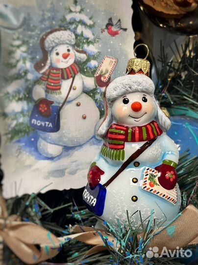 Ариель снеговик почтальон