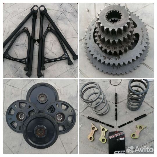 Запчасти для снегохода brp