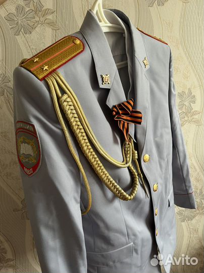 Китель парадный офицерский (стальной)