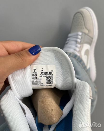 Кроссовки Nike air jordan 1 low paris