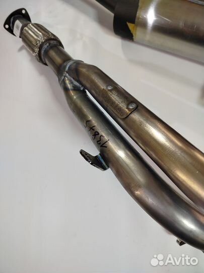 Выхлоп Opel Astra H Z16XER 85мм выход