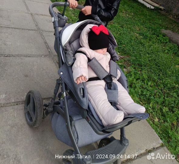 Коляска 3 в 1 беби мобил