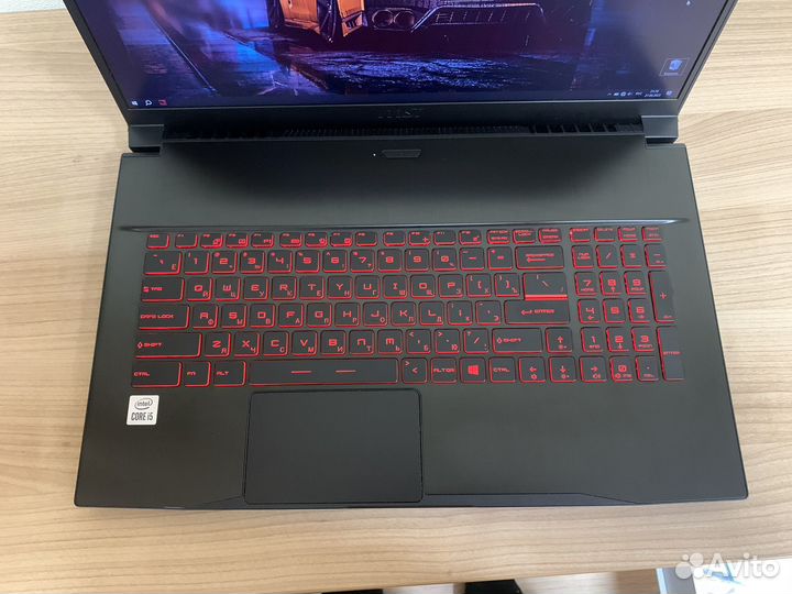 Большой игровой MSI GF75 i5 10500h/RTX3050ti
